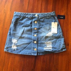 NWT denim skirt